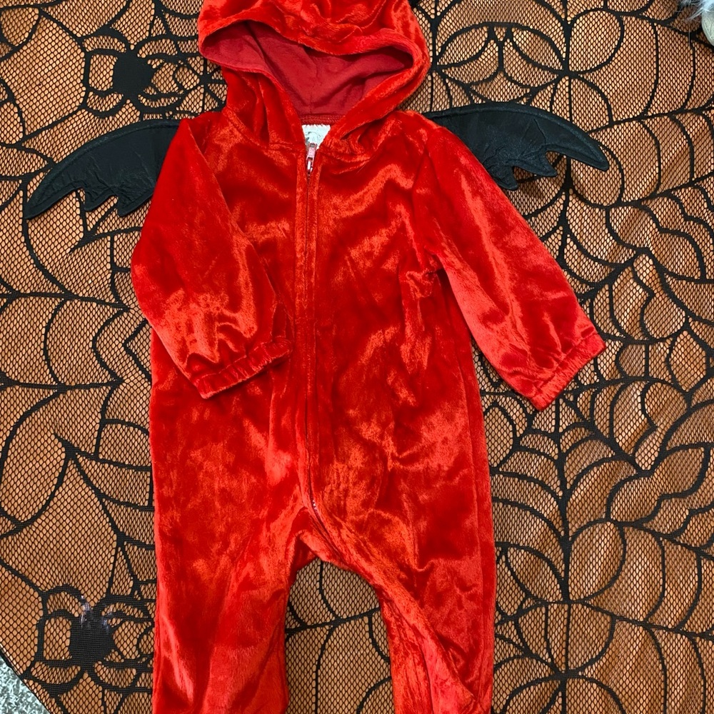 Babies 0-6M Little Devil Halloween Costume